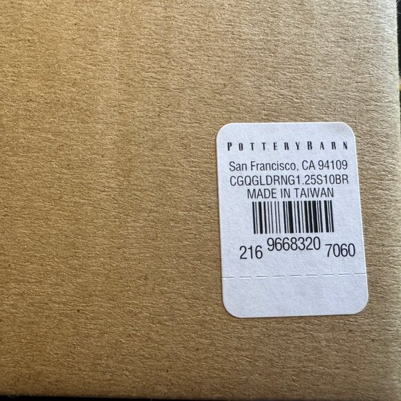 Pottery Barn -Quiet-Glide Double Curtain Round Rings - Picture 6 of 6